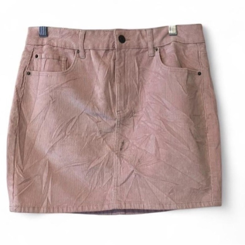 Garage Blush Mini Skirt